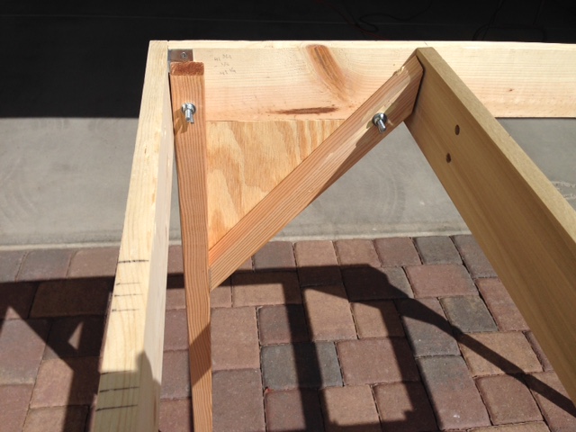 straight module showing gusset support